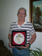 Very proud recipient of an RCEME Badge Plate