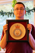 Josh Bowles "I LOVE IT!!!" Another very happy and proud recipient.